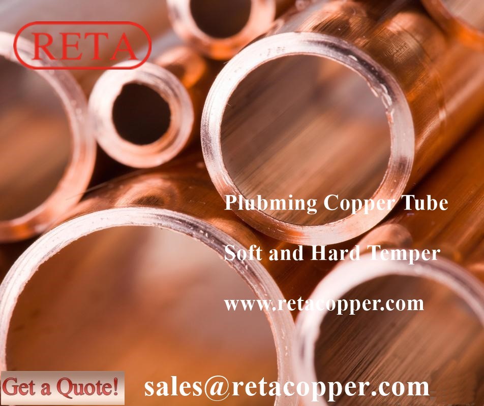 Soft and Hard Temper Plumbing Pipe
