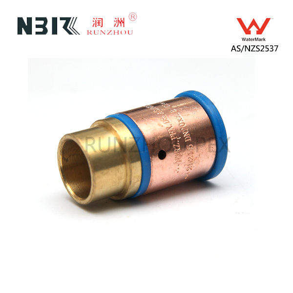 factory customized Lead Free Brass Pex Barb Tees For Pex Pipe -
 Connecting Bar Male – RZPEX