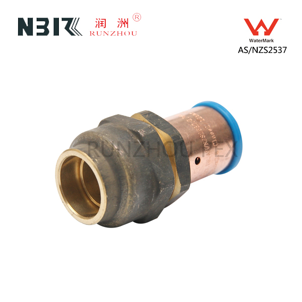 High Performance  Sanitary Tee -
 Flared copper compression Union – RZPEX