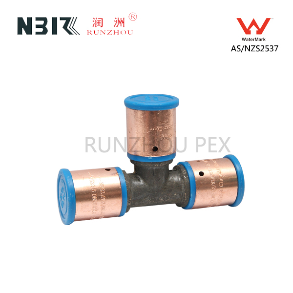 Top Suppliers Forged Brass Ferrule Fittings For Pex Al Pex Pipe -
 Equal Tee – RZPEX